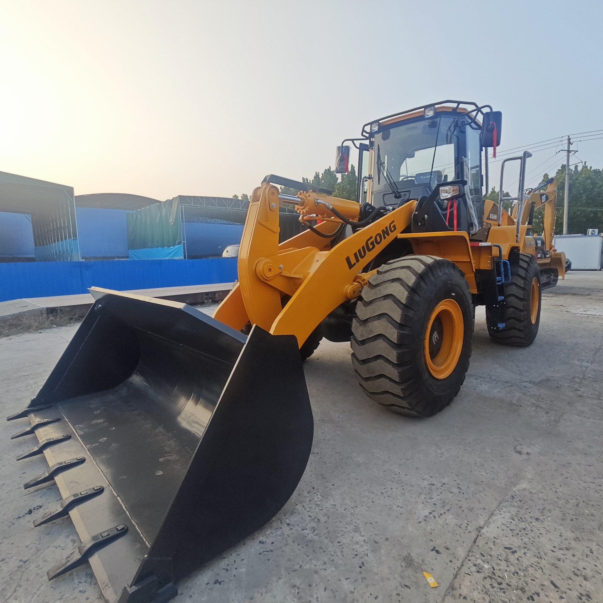 Cargador Liugong LG856H carretilla elevadora suministro directo transfronterizo