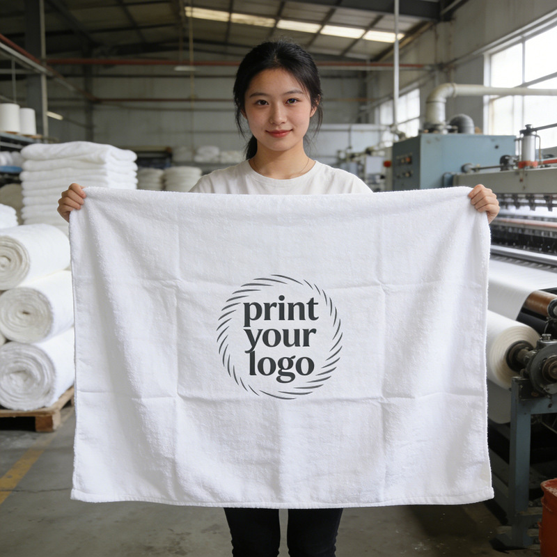 Beach towel cartoon character corporate LOGO bath towel cartoon color picture printing bath towel printing towel