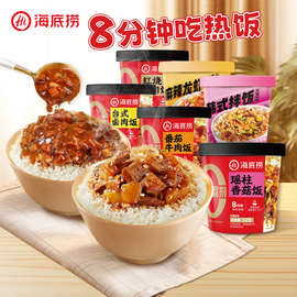 海底捞干拌饭自热米饭速食米饭泡饭冲泡方便速热快餐宿舍免煮食品