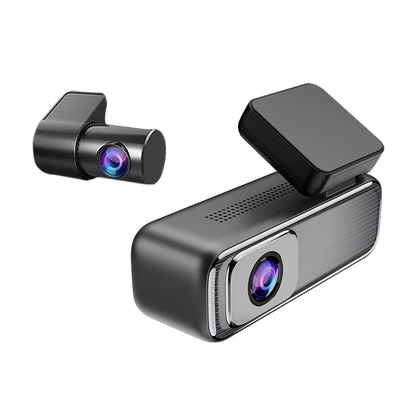 Driving recorder and rear double lens 2K