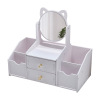 Cosmetic table storage box, lipstick for skin care, jewelry