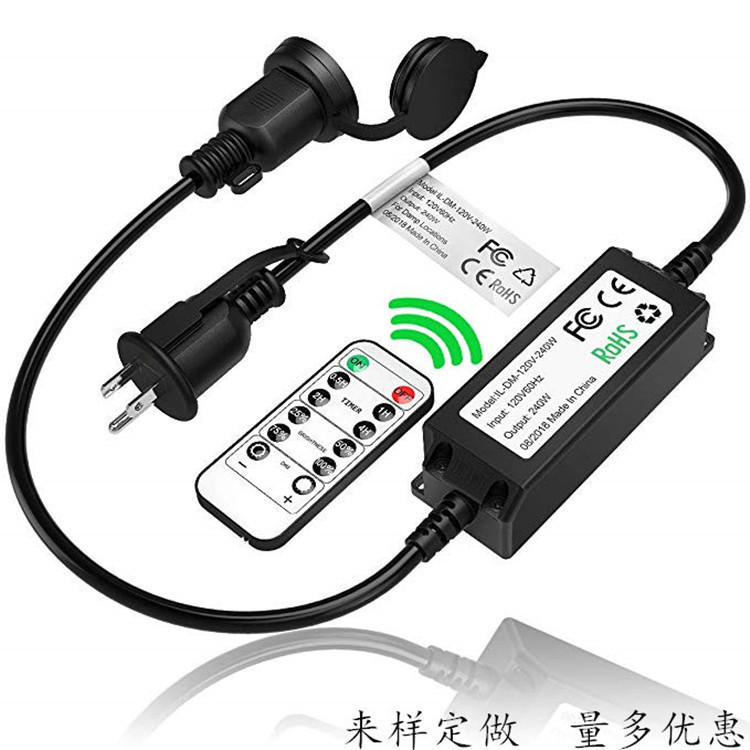 Hot sale outdoor waterproof LED dimming controller 110V-230V high voltage wireless dimmer Bluetooth remote dimming