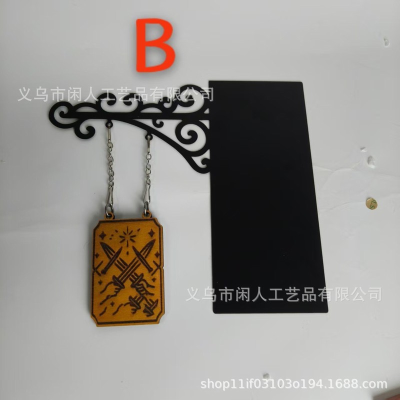 跨境新品OFF-Book Nook Tavern金属图书类型分隔器书签分隔标识架|undefined