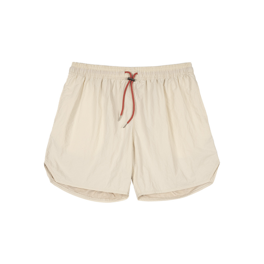 Pantalón Corto Deportivo con Cordón para Hombre de Nailon Ajustable para Deporte