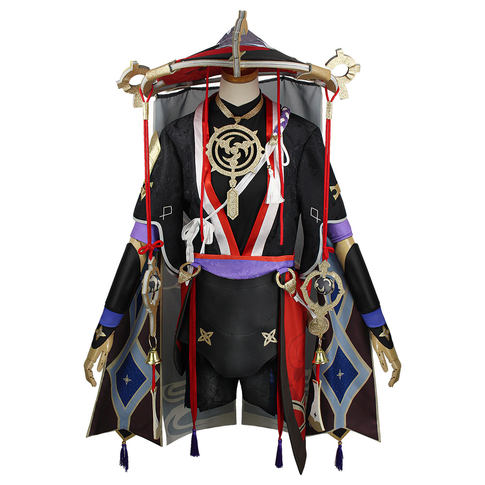 Scaramouche Cosplay Costume Balladeer Full Set Halloween Scaramouche Outfits for Comic Con