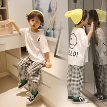 男童夏装套装2022童装帅气宝宝短袖两件套中小童夏季男孩韩版潮衣