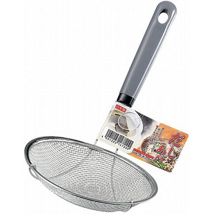 Japanese Echo Stainless Steel Large Colander Filter Spoon Hot Pot Fried Cold Noodles Water Colander Mesh Sieve Baking Tool