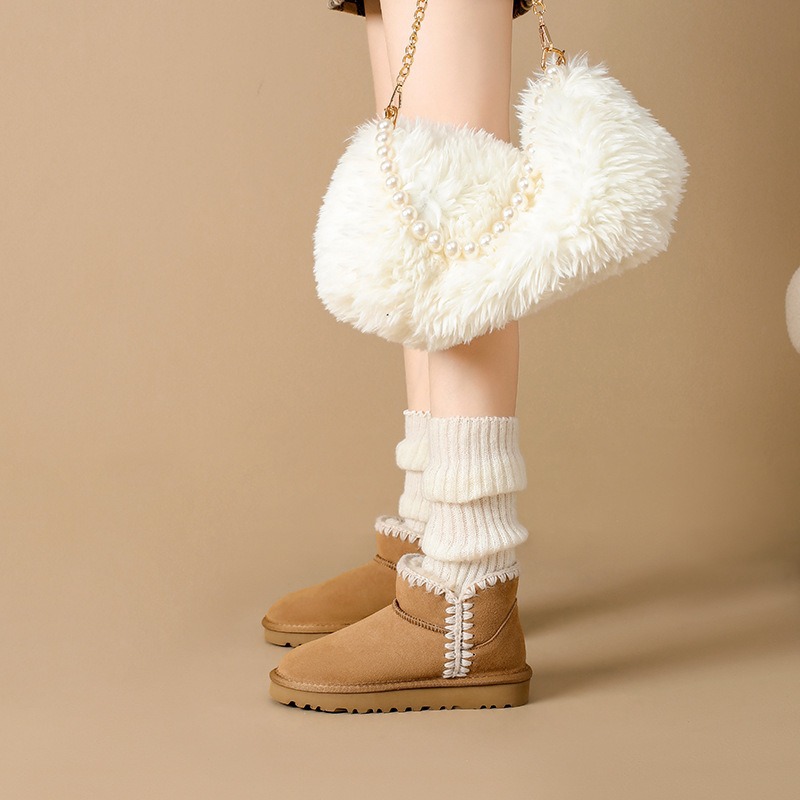 Bottes de neige d'hiver pour femmes, chaussures pour hommes, bottines d'automne et d'hiver, bottes chaudes à la mode pour femmes et hommes, baskets de sport en plein air, 2025_voghion.com