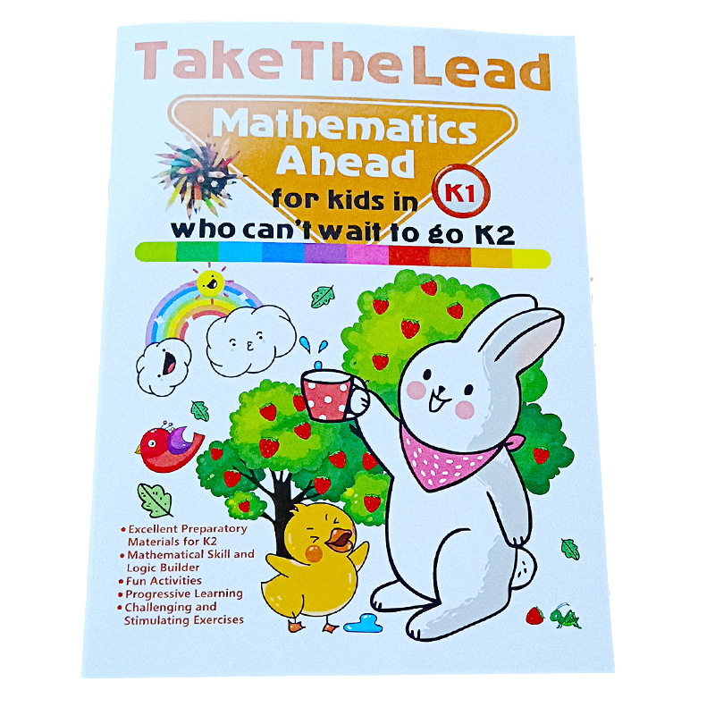 Teaching copybook for students, intellectual practice for training, English, 1-23 years