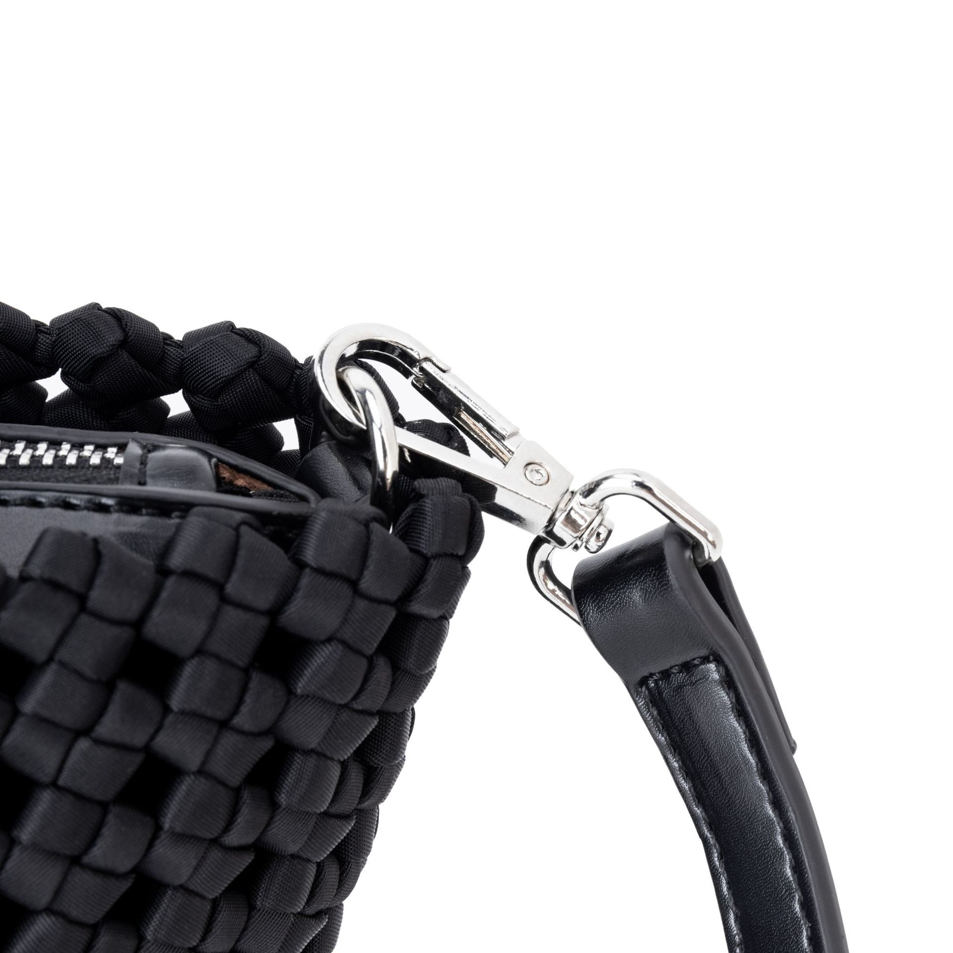 Borsa a cestino intrecciata fatta a mano con verdure, borsa a mano in nylon da donna 2024, borsa a tracolla in pelle di alta qualità per pendolari_voghion.com
