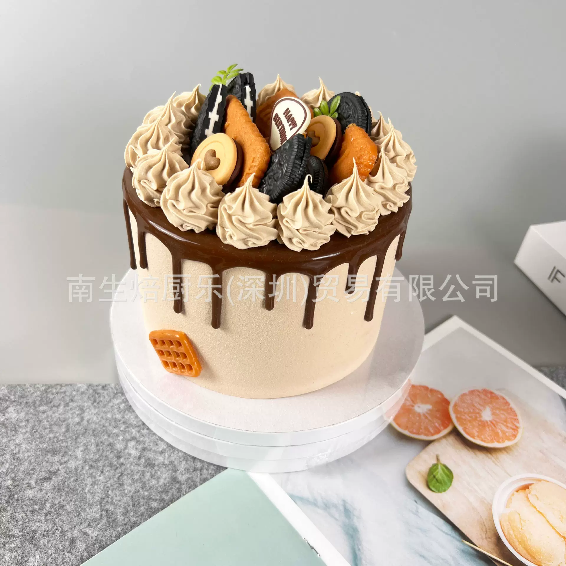 12mm烘焙用品包装白色瓦楞纸板蛋糕垫蛋糕底托Cake board