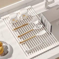 シリカゲル水切りシャッター折りたたみ可能な食器棚洗面器水折りたたみキッチン収納専用