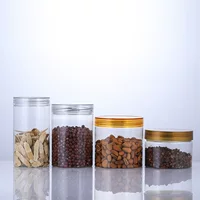 Пищевая пластиковая бутылка с широким горлышком, прозрачная бутылка, заводская пластиковая бутылка Гуанчжоу, гайка PETJ, широкий рот, может полная квалификация и защита окружающей среды.