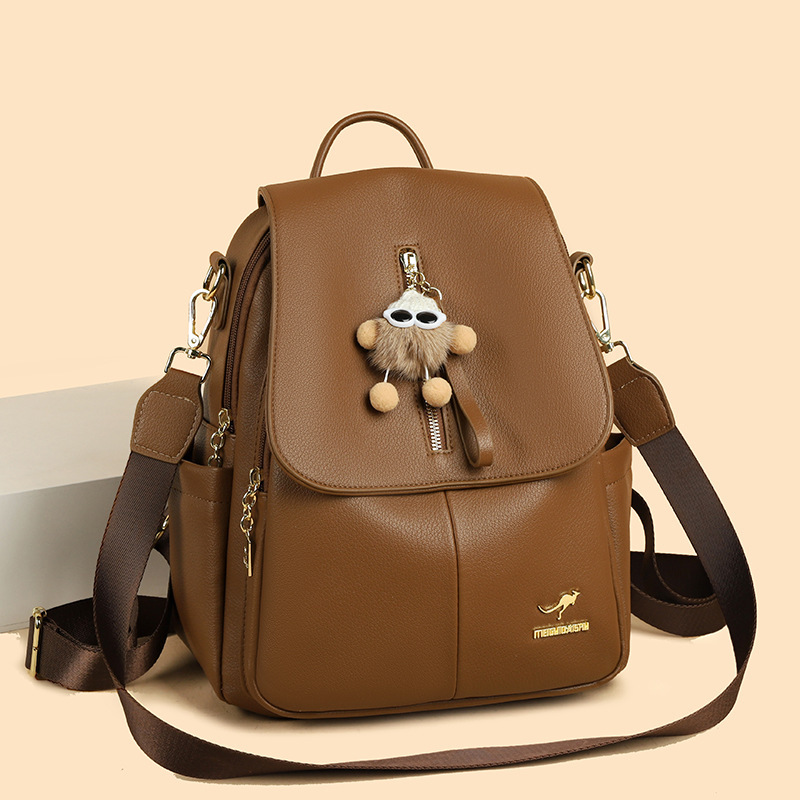 30919 Bag 2024 Trendy New Fashion Versatile Large-Capacity Bag Casual Travel Commuting Korean Version