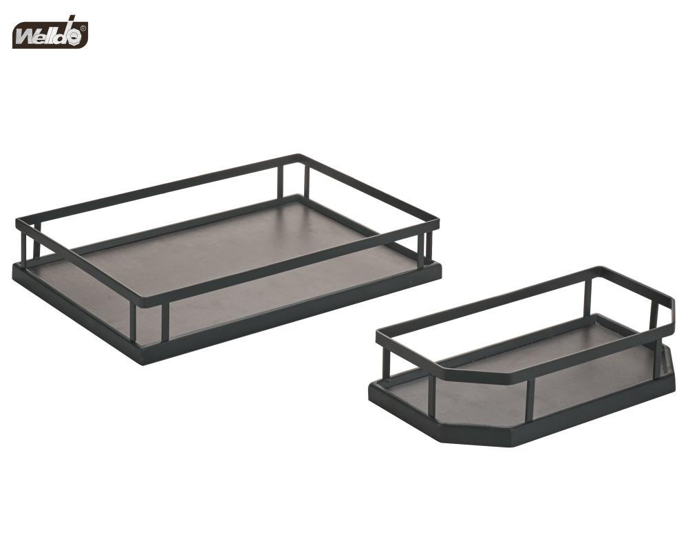Welldo纬东 厨房高柜多层大怪物拉篮橱柜开门式多层联动收纳拉篮