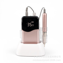 无刷静音美甲打磨机高端卸甲磨甲器便携式电动修甲机跨境新款直供