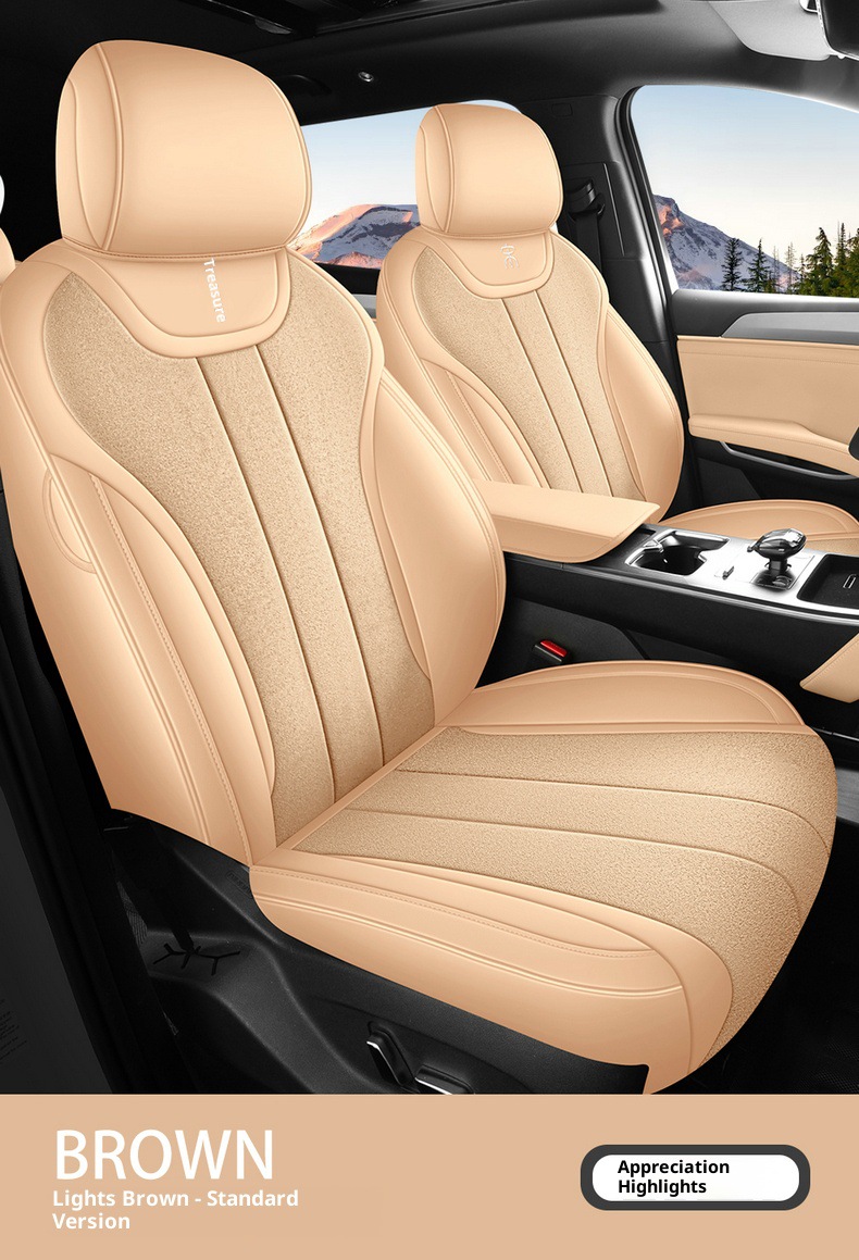 New Model Special Car Song Pro Leather Seat Covers and Cushions for All Seasons, Left-Hand Drive Overseas Right-Hand Drive Seat Covers, Cross-Border Full Coverage Car Seat Cushions