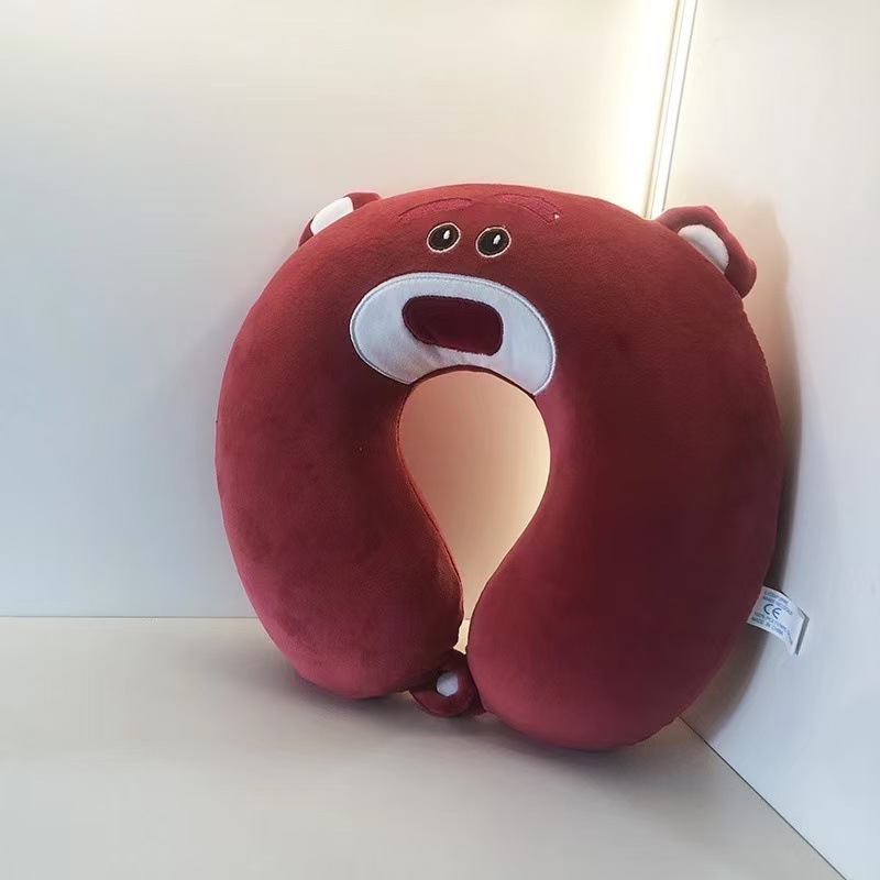 低反発 U 字型枕高品質低反発漫画ネックピロー学生昼寝枕出張旅行ネックサポート|undefined