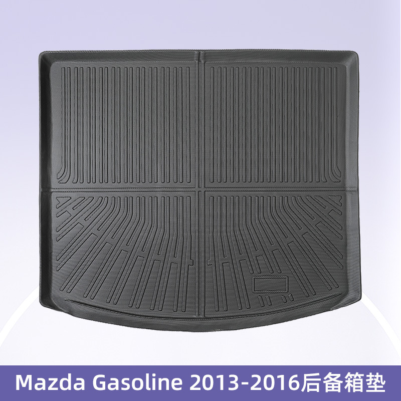 Aplicable a Mazda CX5 combustible 2013 - 2016 3D TPE cojín de pie para automóviles