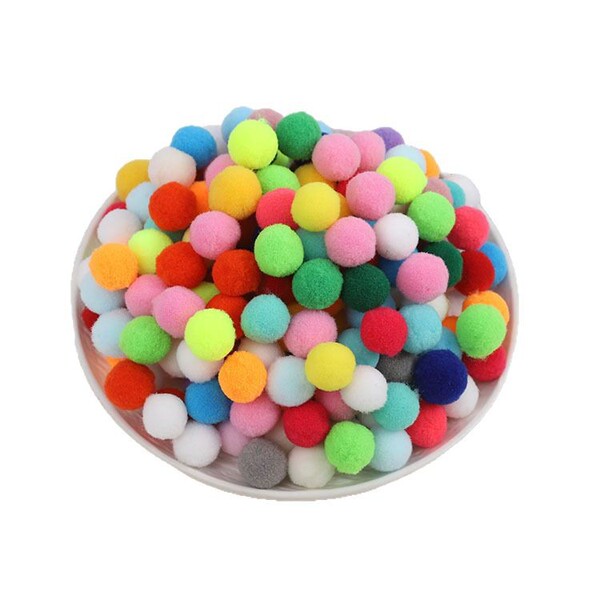 Colorful wool balls polyester high elastic wool balls DIY…