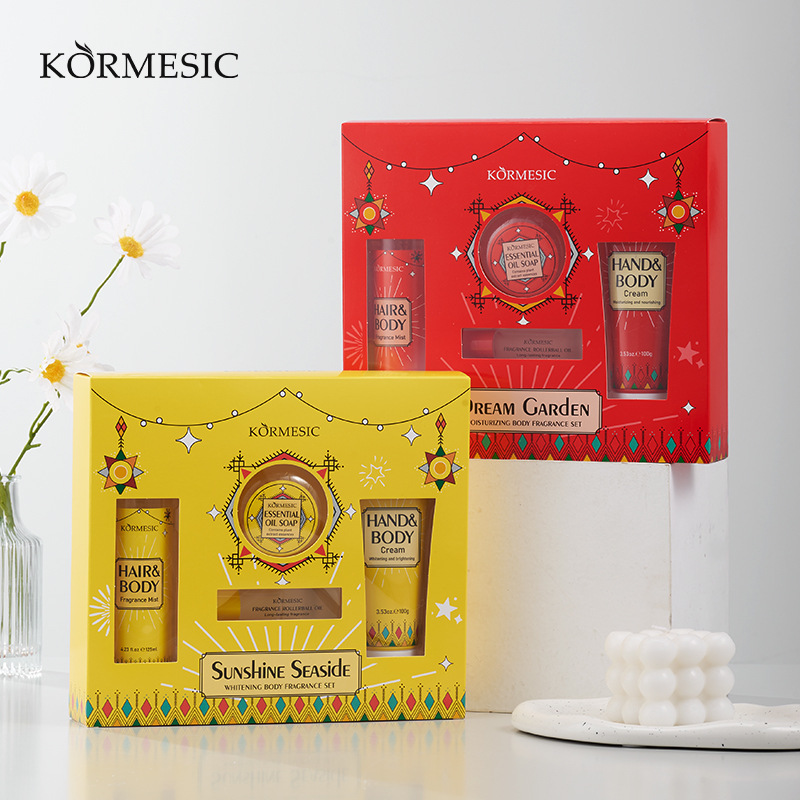 KORMESIC亮白润肤身体香氛套装Body Fragrance Set跨境厂家批发|undefined