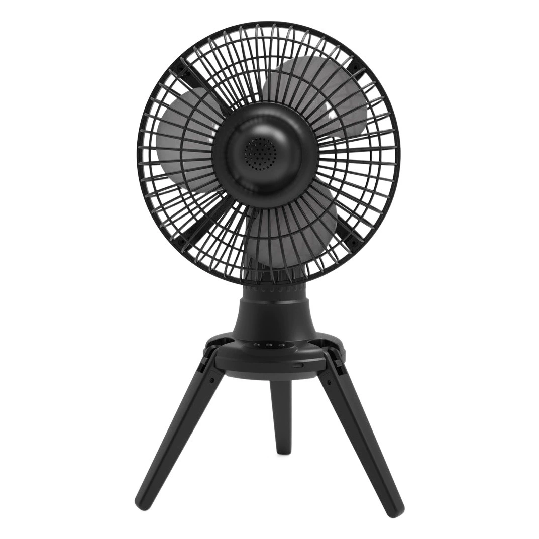 Новый Многофункциональный Штатив для кемпинга портативный выдвижной вентилятор для зарядки с качающейся головкой Настольный вентилятор с дистанционным управлением