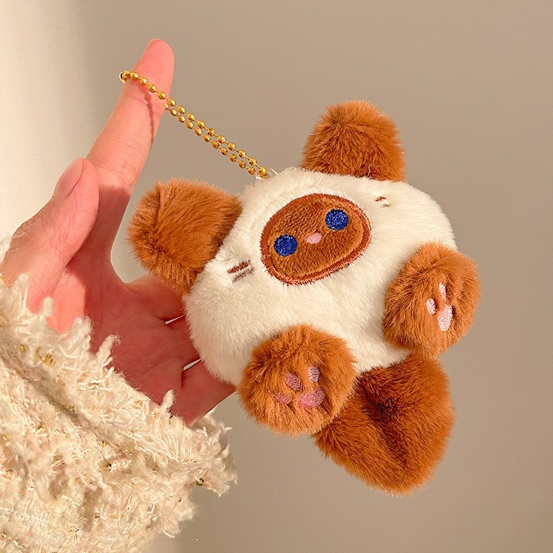 Pequeños regalos para actividades promocionales, puestos de mercado nocturno, lindos colgantes de peluche, juguetes decorativos, muñecos para mochila, llaveros