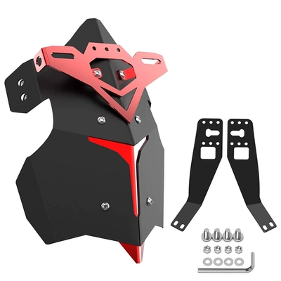 Aluminum Alloy Fender, Electric vehicle fender - aluminum-alloy-fender-set-red