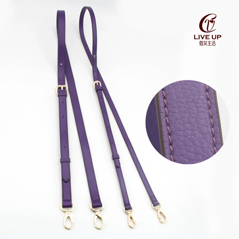 Purple straps, adjustable one-shoulder bag, bag accessory