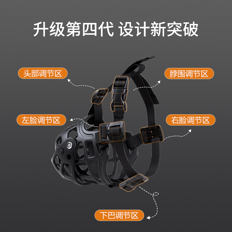 Dog Muzzle Anti-Bite Barking Nuisance Small Medium Perro