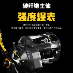 Dequ BW anti-explosion line fishing reel slow rocking wheel fish wheel Luya Lei strong iron plate wheel sea fishing fishing wheel water drop wheel wholesale