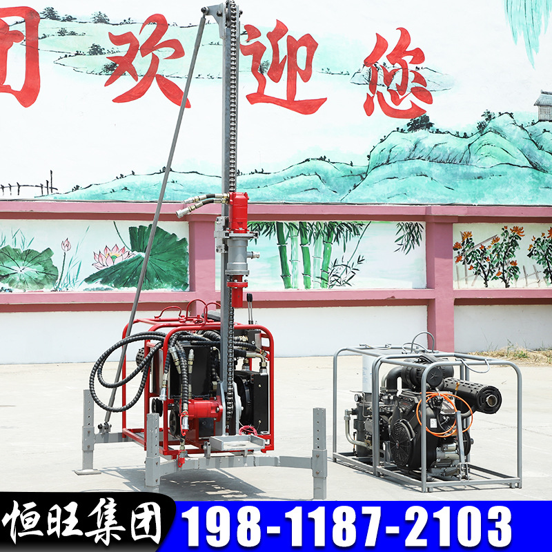 供应地质勘察钻机30米取样钻机分体钻机钻井勘探山地钻机