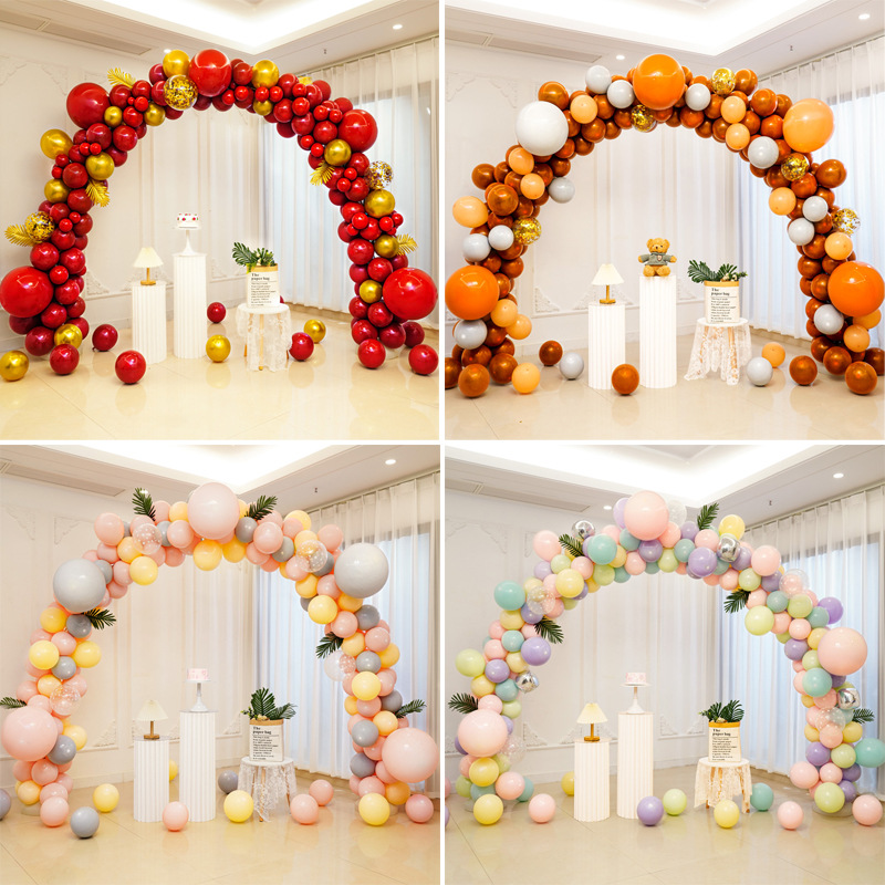 Macaron arco columna globo centro comercial tienda apertura boda cumpleaños 4S tienda actividad escena Decoración