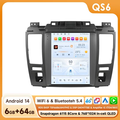 Nissan Tiida C11 Android | DVD Navigation - 664g-wifi4g-version-6115-carplay-eight-core-97inch-applicable-to-04-13-nissan-c11