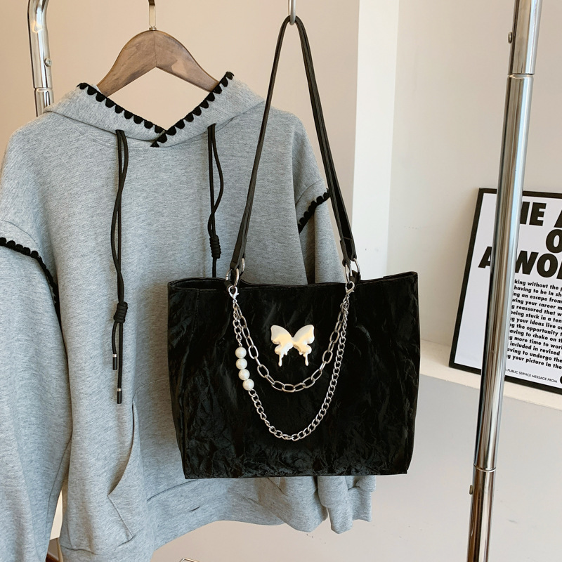 Bolsa de viaje para mujeres 2024 nueva bolsa de verano de plata para mujeres bolsa de hombro para estudiantes universitarios