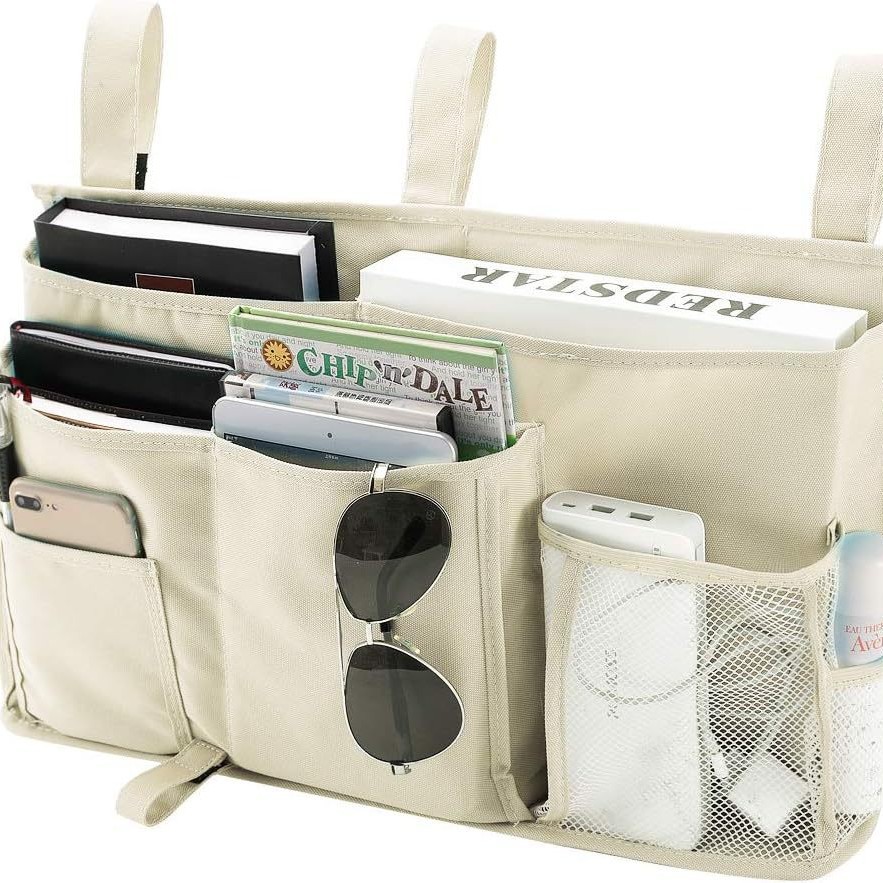 크로스보더 업그레이드 핫스타일 행잉백 - 베이지 47*9*28cm