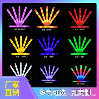 跨境七彩三模式、单色3灯三模式、新款演唱会海绵荧光棒四彩定制