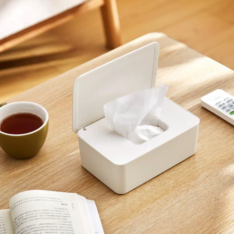 Wet wipes, medical mask, table storage box