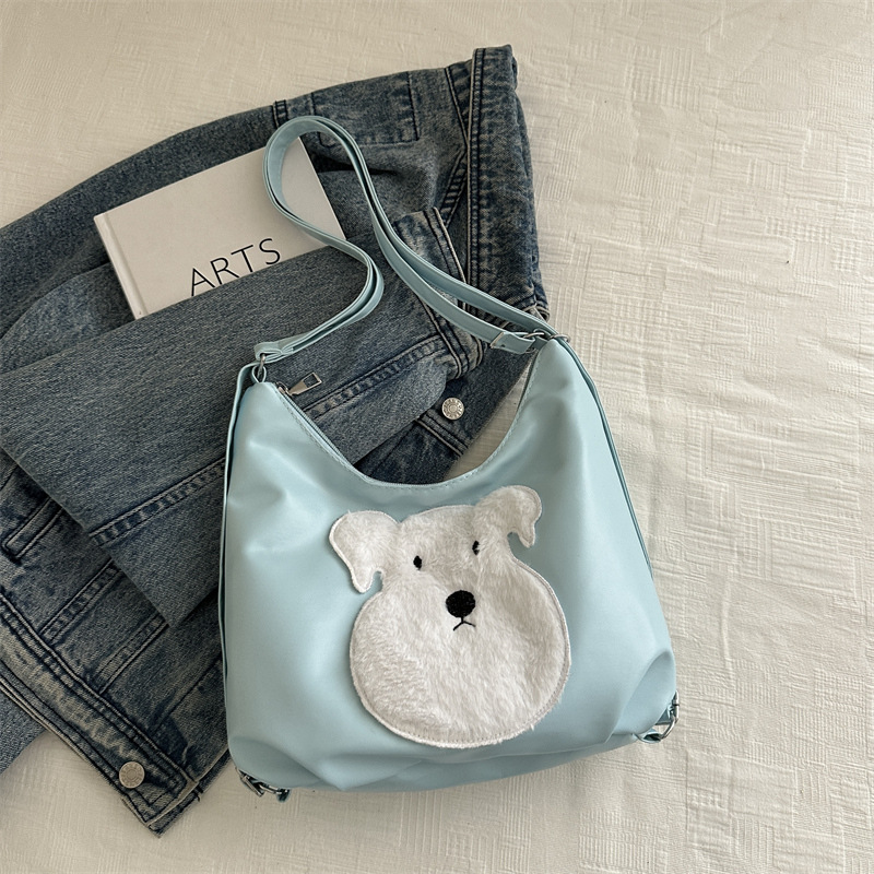 Bagos lindos para perros, bolsas para mujeres 2024, nueva moda, mochila de estilo académico coreano, mochila de hombro de gran capacidad