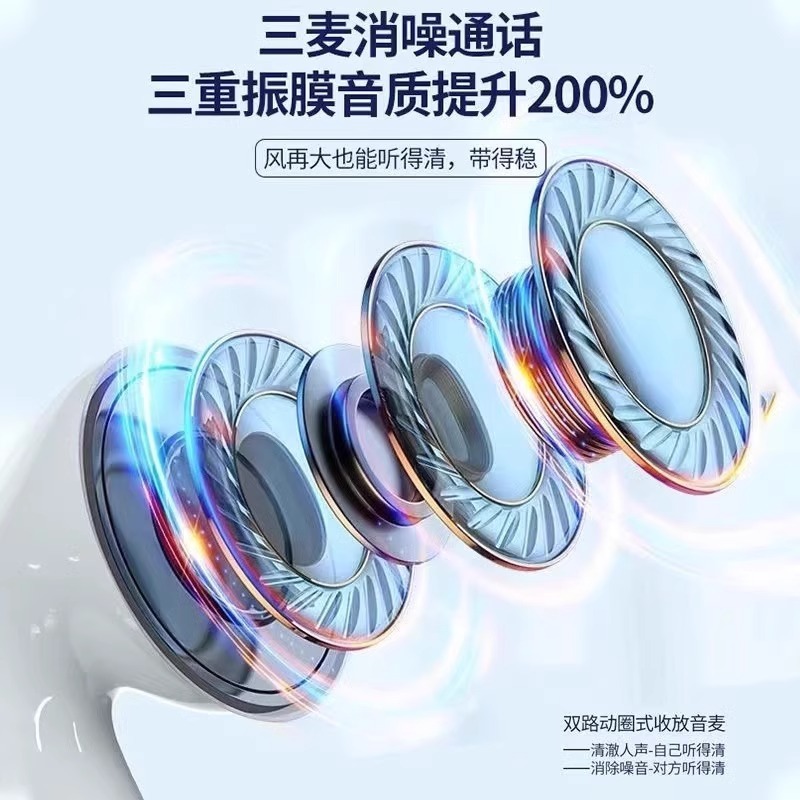 热款pro6蓝牙耳机tws商务无线蓝牙5.0运动触摸游戏J6篮牙耳机|undefined