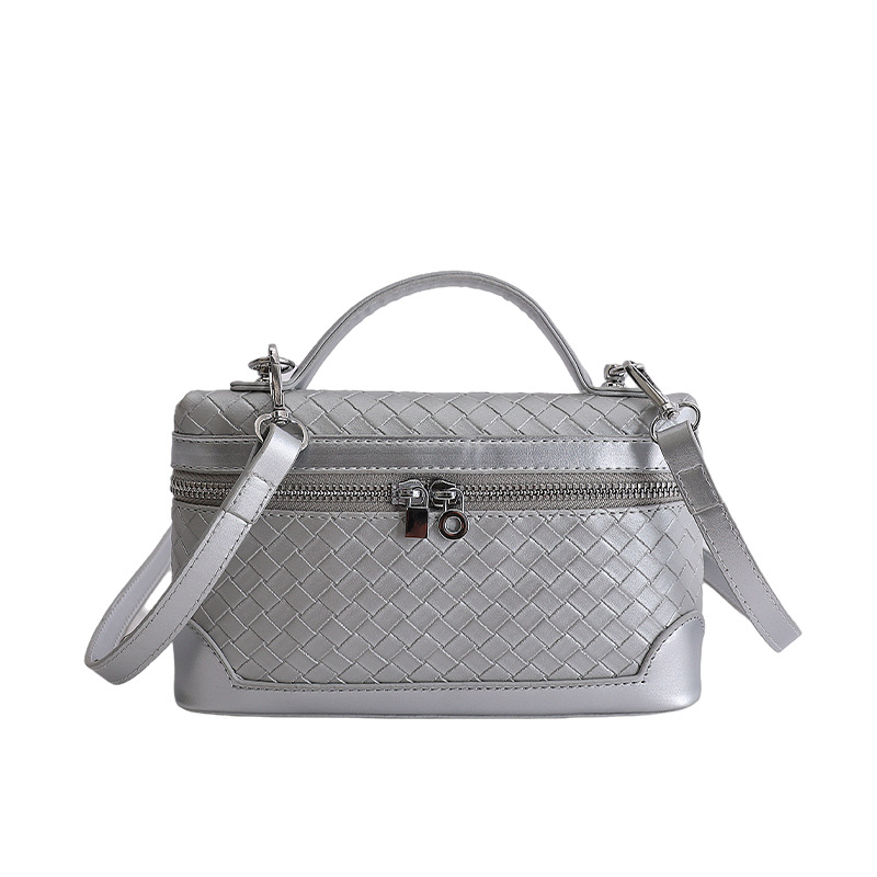 Nicho de diseño bolso mujer 2026 nueva moda trenzada bolso pequeño exquisito mini hombro bolso de mujer