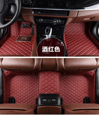 floor mats, Modelə uyğun ayaqaltı - wine-red