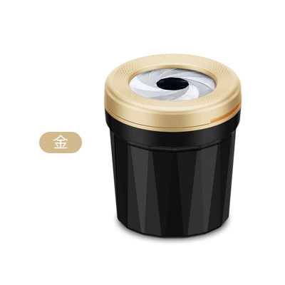 Car ashtray Ashtray, Storage Bin, Trash - gold