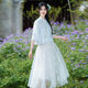 Good Quality Chinese Embroidery Women's Clothing Chinese Style Young Style Improved Hanfu suit Zen Style Tea Art Clothing Top for Summer