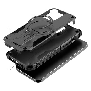 Source Factory Bundesliga Mobile Phone Case Suitable for Apple Iphone17Pro Max Magnetic Hidden Bracket Anti-Fall