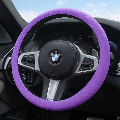 Steering Wheel Cover Ultra-Thin and: Steering wheel cover - purple-anti-slip-and-anti-sweatuniversal-for-cars-default-item