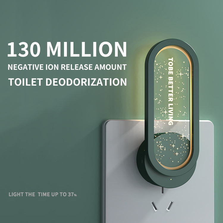 满天星负离子空气净化器厕所卫生间除异味除臭星空小夜灯