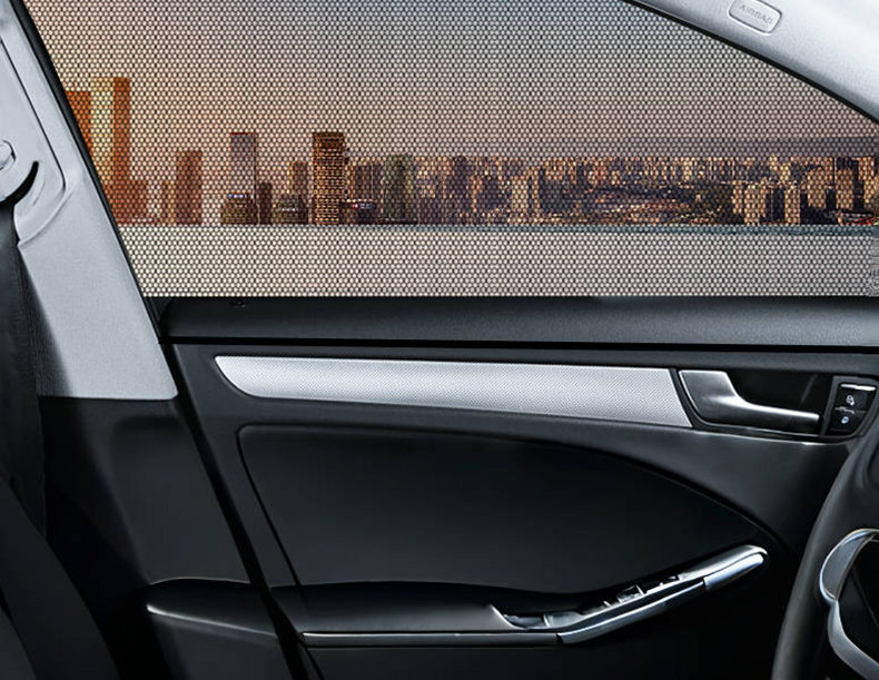 Car Mosquito Net, Car Window Mosquito Screen, Car Curtain, Sunshade, Sun Protection and Heat Insulation Mesh Screen, Car Interior Privacy Curtain