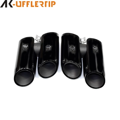 round mouth square mouth: Exhaust pipe