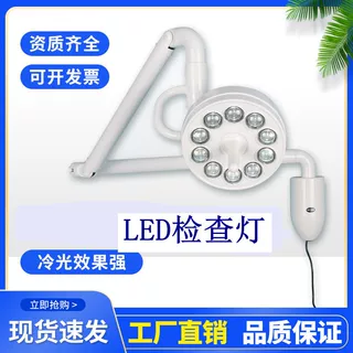 检查灯牙科灯口腔外科检查整形手术宠物门诊医院医用壁灯可调光